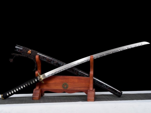 百炼钢锤打纹 真鱼皮 祥龙