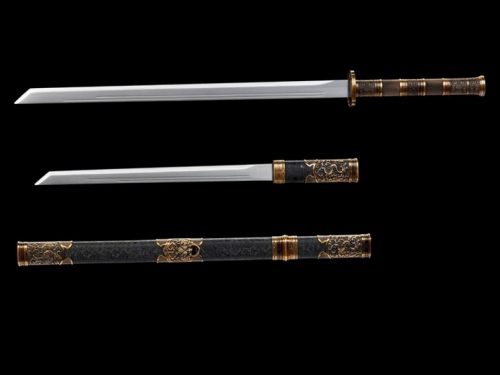 龙凤双刀（黄古铜版）