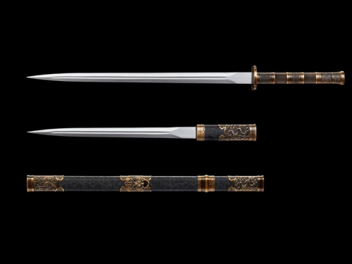 龙凤双剑（黄古铜版）