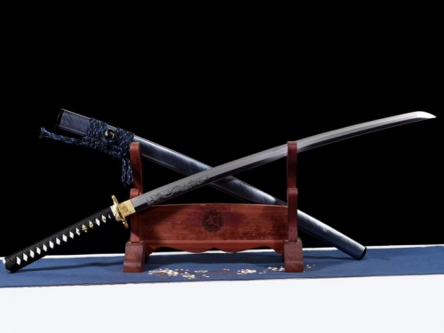 三色研浪龙武士刀